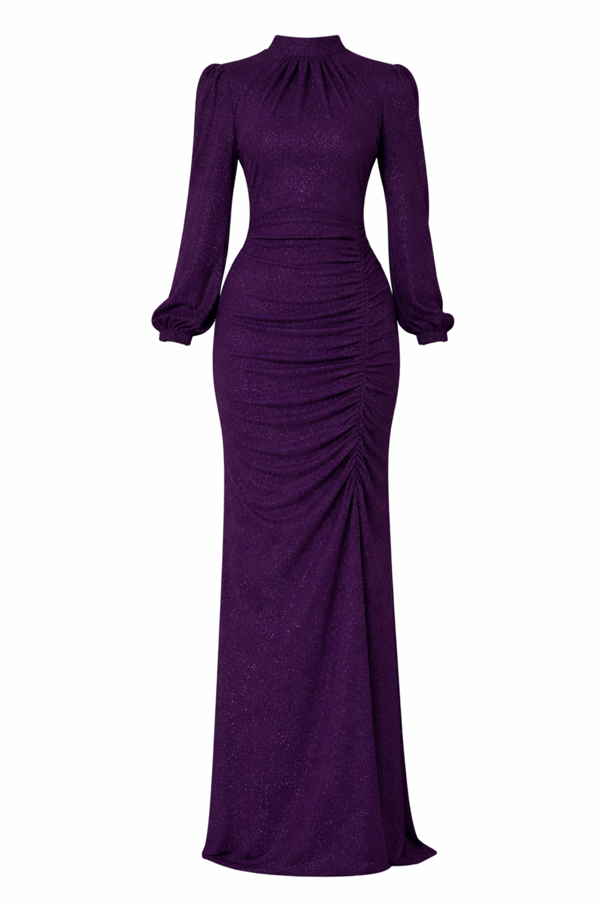 Abendkleid langärmliges Maxikleid Damen Abaya Kleid - Modest Fashion Abiye