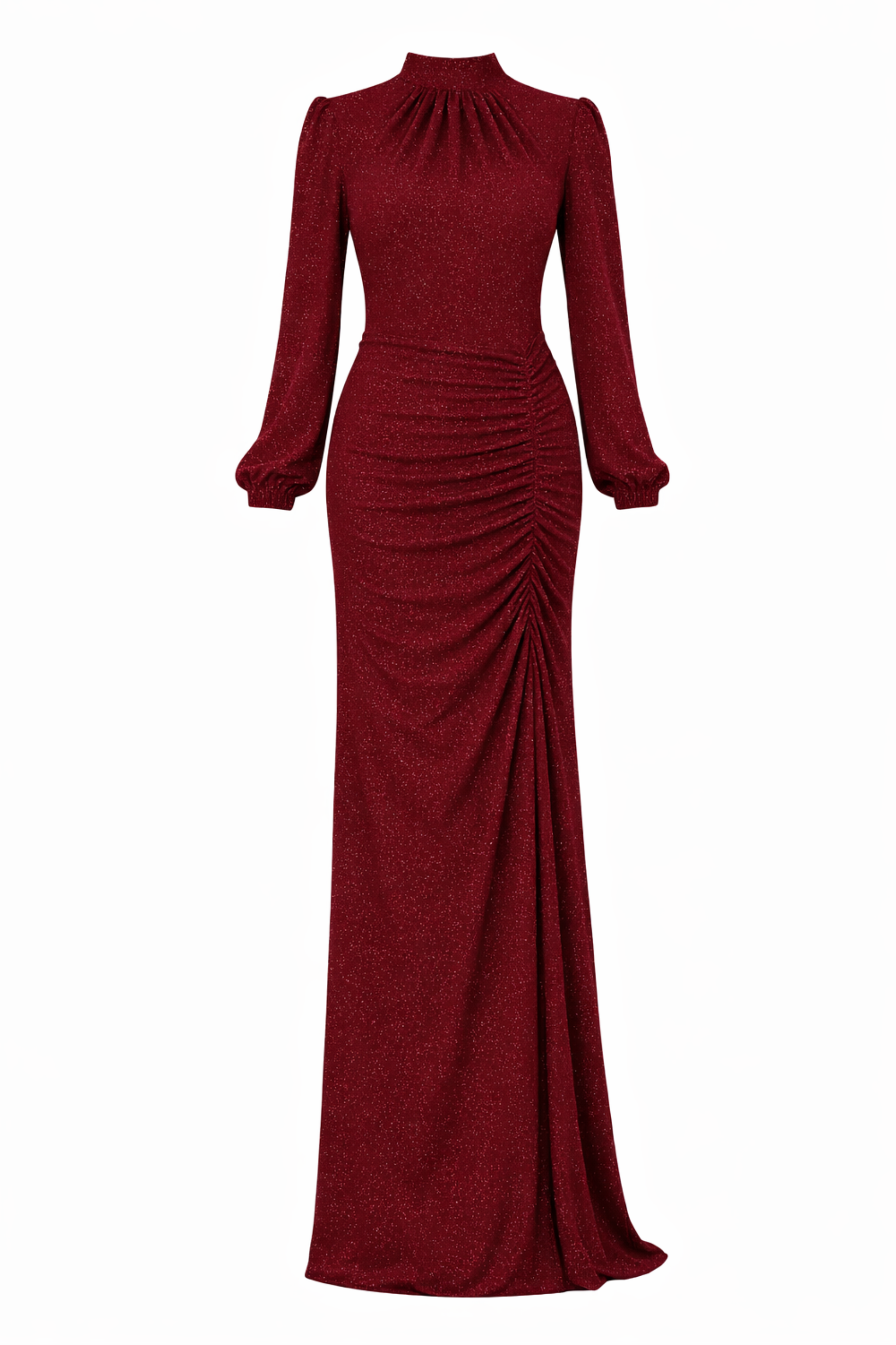 Abendkleid langärmliges Maxikleid Damen Abaya Kleid - Modest Fashion Abiye