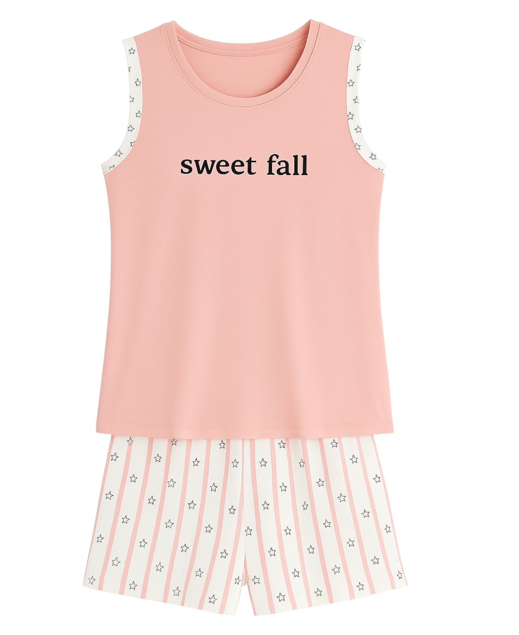 Pyjama Damen Hausanzug – Sommerlicher Schlafanzug mit Shorts & Shirt, 4 Designs