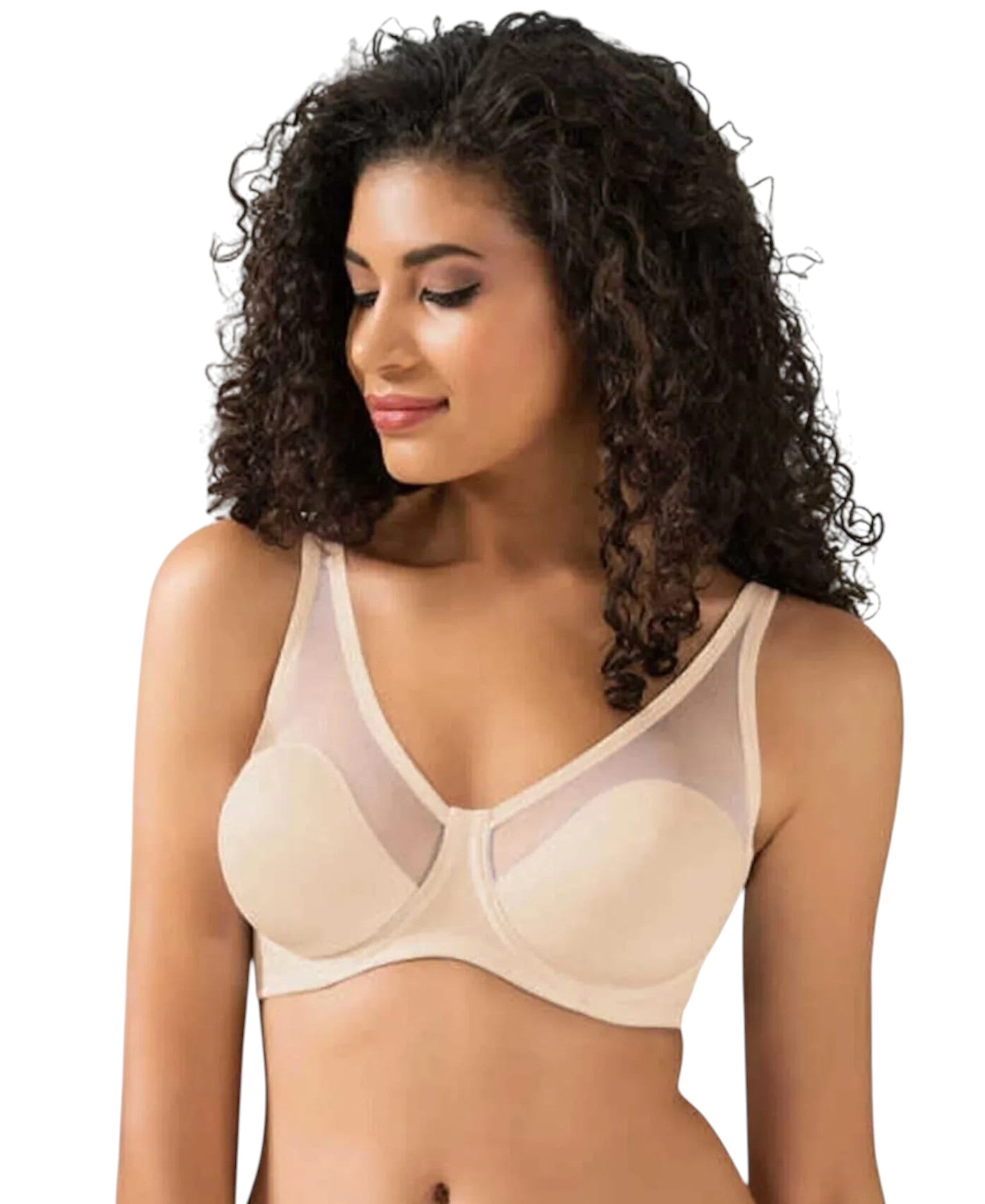 BH Soft Cup mit Bügel, Mesh-Einsatz, nahtlos, bequem & unsichtbar