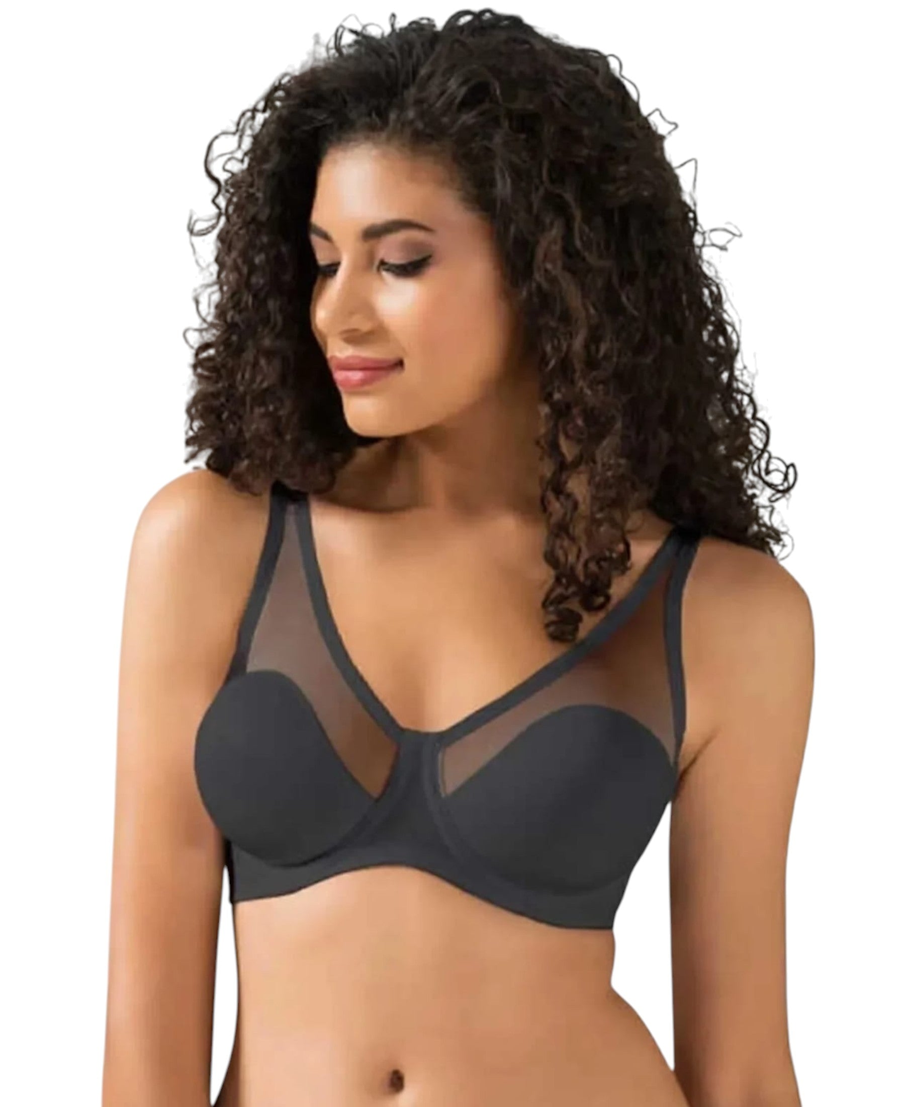 BH Soft Cup mit Bügel, Mesh-Einsatz, nahtlos, bequem & unsichtbar