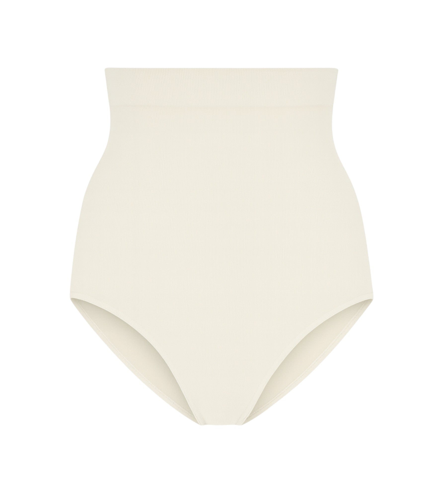 Miederslip mit hoher Taille und Silikonbund, figurformend, nahtlos, rutschfest