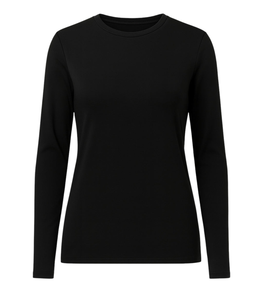 Thermounterhemd Damen Winter Unterhemd Langarm – Funktionsshirt atmungsaktiv & wärmend