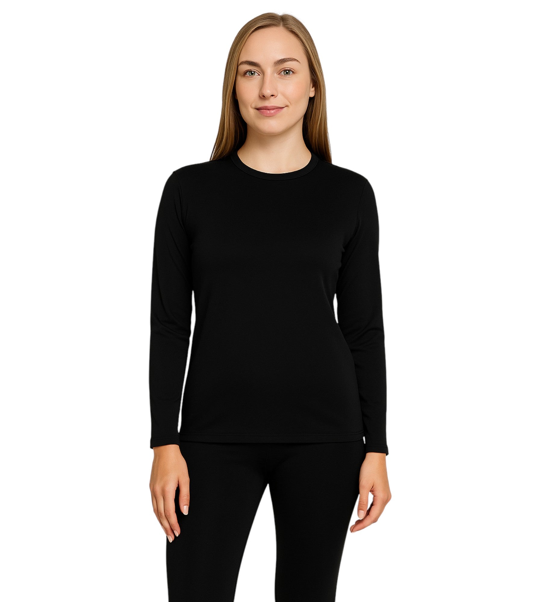 Thermounterhemd Damen Winter Unterhemd Langarm – Funktionsshirt atmungsaktiv & wärmend